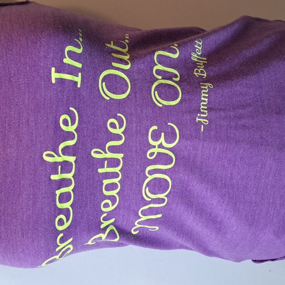 ALTERNATIVE EARTH PURPLE JIMMY BUFFET TANK TOP - Picture 2 of 5